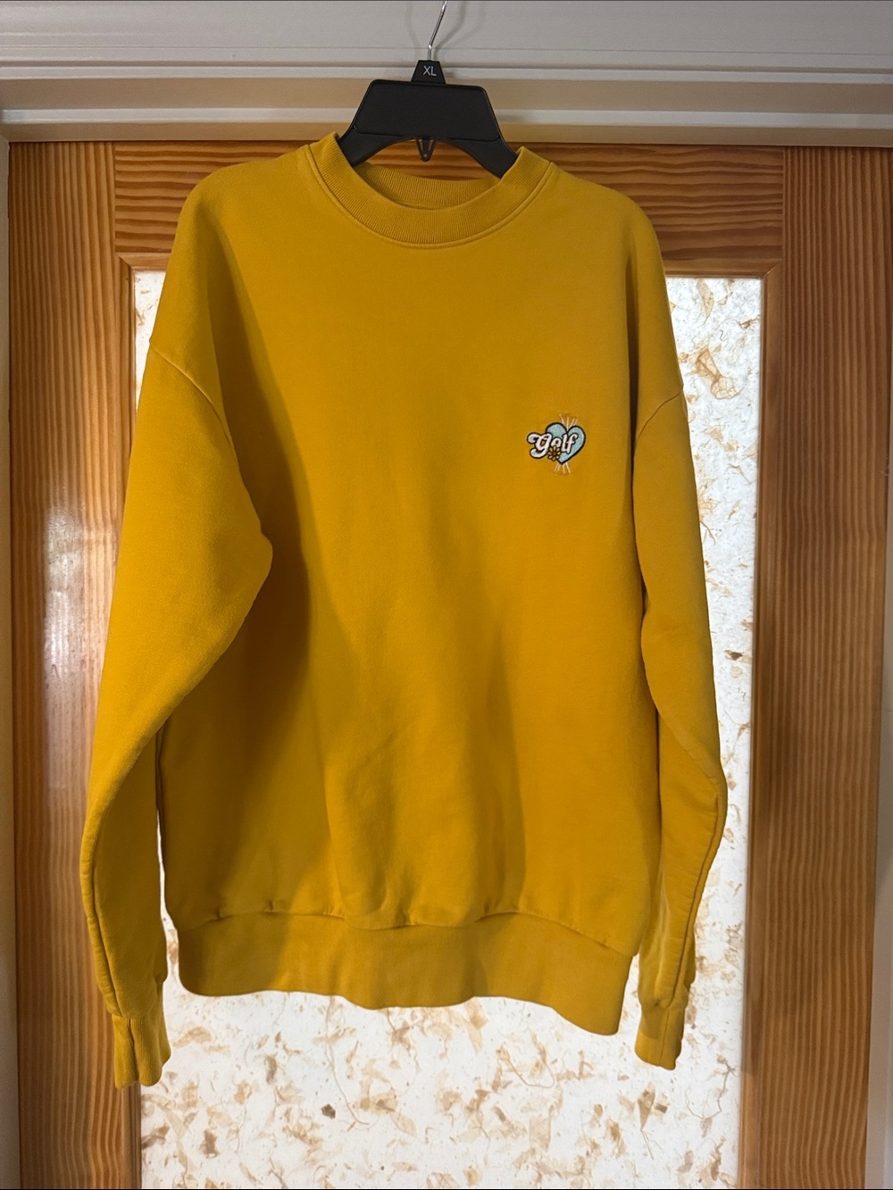 Mustard Yellow crewneck sweatshirt